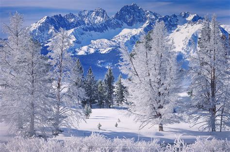 Sawtooth Mountains In Winter Idaho Alan Majchrowicz Photography