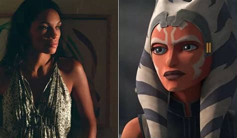 Rosario Dawson Ser Ahsoka Tano Na Temporada De Ahsoka Tano Rosario