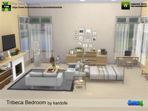 Sims 4 Ccs The Best Kardofetribeca Bedroom