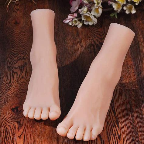 Shangly Silicone Feet Model Female Lifelike Mannequin