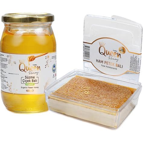 Queen Honey Süzme Bal 460 Gr Queen Honey Ham Petek Balı Fiyatı