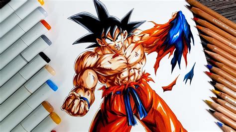 In the dragon ball universe, goku or kakarot is a member of the extraterrestrial saiyan race. drawing goku ultra instinct mastered Zayne King Art ...
