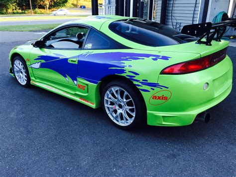 Replica Of The Mitsubishi Eclipse Paul Walker Drove In The Fast And The