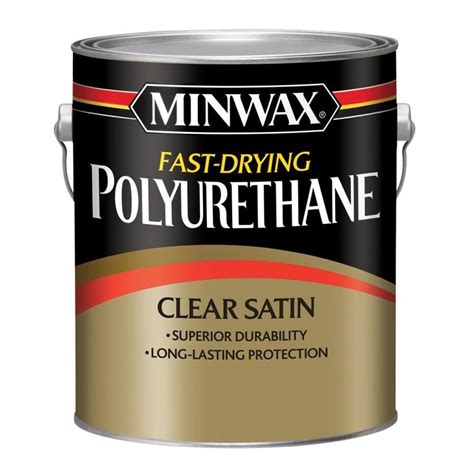 Minwax 128 Fl Oz Satin Oil Based Polyurethane At