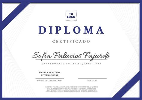Plantillas De Diplomas