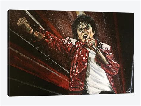 Michael Jackson Canvas Art By Joel Tesch Icanvas