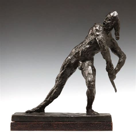 207 Emile Antoine Bourdelle 1861 1929 Bronze Sculpture