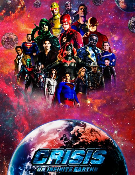 Cool Crisis On Infinite Earths Poster Is The Ultimate