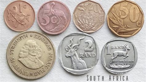 South African Coins Collection Rand Cents South Africa Old Coins Worth Money Old
