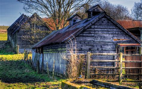 Old Barns Hd Wallpaper Background Image 2560x1600