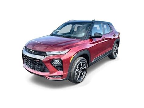 2022 Chevrolet Trailblazer Rs 25 Miles Crimson Metallic Sport Utility