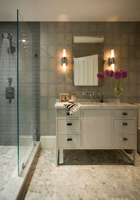 Tanya Capaldo Designs Transitional Bathroom Boston By Tanya