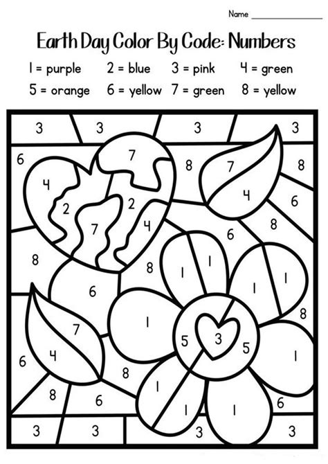 Color each picture using the color indicated by the color number chart, or the color written by each picture. Free Printable Color by Number Worksheets For Kindergarten ...