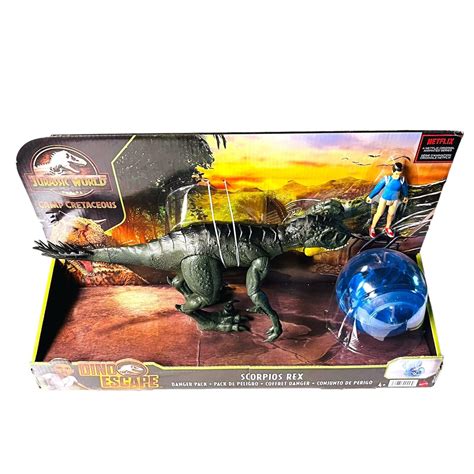 Jurassic World Scorpios Rex Kenji Gyrosphere Camp Cretaceous Danger