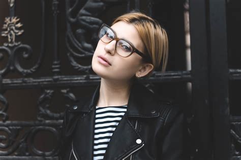 Free Images Hair Leather Singer Model Fashion Clothing Black Lady Hairstyle Glasses