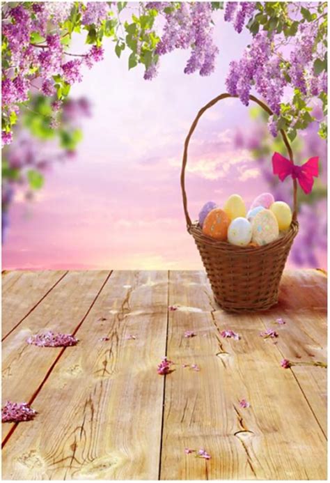 Yeele Easter Backdrop 5x3ft Happy Easter Photography Background Eggs