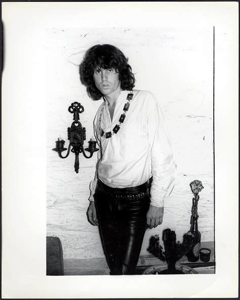 Lot Detail Jim Morrison Vintage Stamped Photograph By Roberto Rabanne