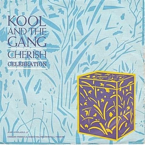 Kool And The Gang Cherish Celebration Uk 7 Inch Vinyl Sleeve 1985