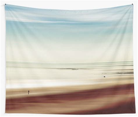 Essence Minimalistic Seascape Tapestry By Dirk Wuestenhagen