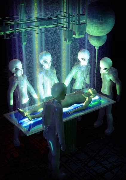 Ufo Alien Abduction Experiments — Stock Photo © Innovari 7219810