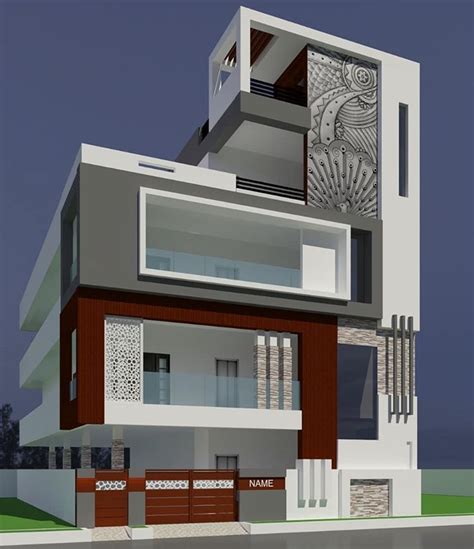 Simple 3 Floor House Elevation Designs Ruma Home Design