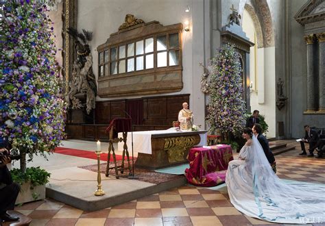 Traditional Catholic Wedding Ceremony For Caroline Sieber