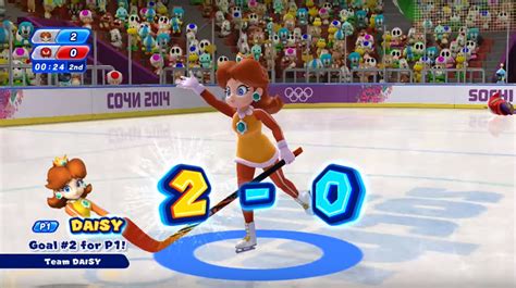 Mario And Sonic At The Sochi 2014 Olympic Winter Games Daisyy