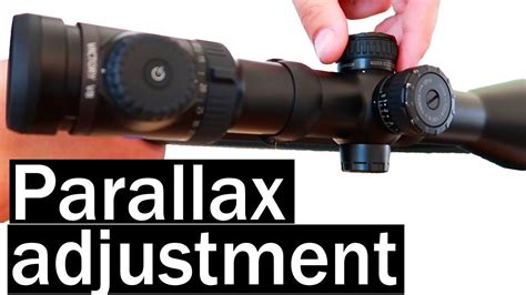 Use The Parallax Adjustment On Your Riflescope YouTube
