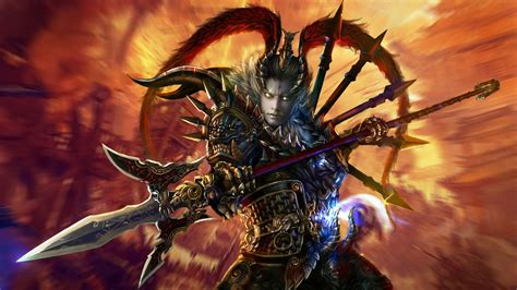 Dynasty Warriors Wallpapers Hd Lu Bu Wallpaper Cave