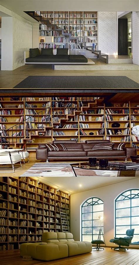 Interesting Home Library Designs For Modern Homes
