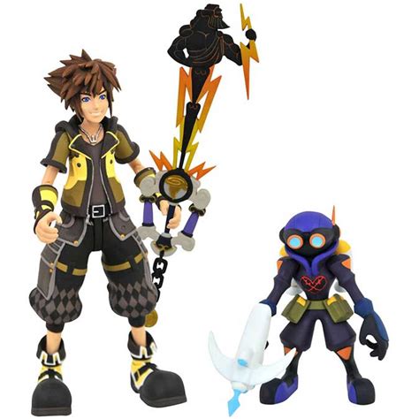 83218 Kingdom Hearts Guardian Form Sora With Air Soldier 2 Pack