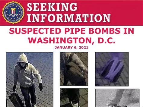 Fbi Still Hunting Jan 6 Suspects Pipe Bomber A Year Later Twin Cities