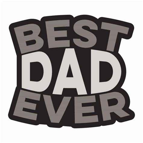Papercraft Clip Art Image Files Best Dad Svg Best Dad Ever Png Dad