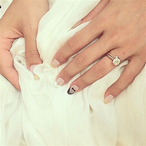 Tuxedo Deluxe 31 Real Girls Show Off Their Gorgeous Bridal Manicures