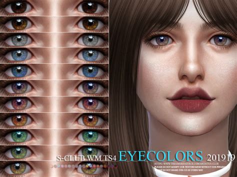 The Sims Resource S Club Wm Ts4 Eyecolors 201802