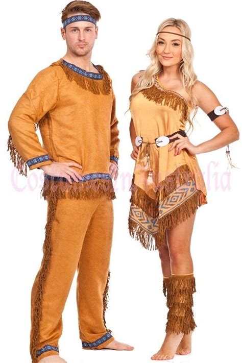 Ladies Pocahontas Native American Indian Wild West Fancy Dress Party Costume Ebay