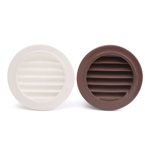 Round Air Vent Abs Louver Grille Cover Pp Ventilation Grille Air Grill