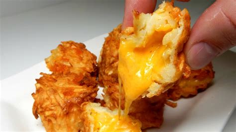 How To Make Cheesy Tater Tots At Home Inspire To Cook Youtube