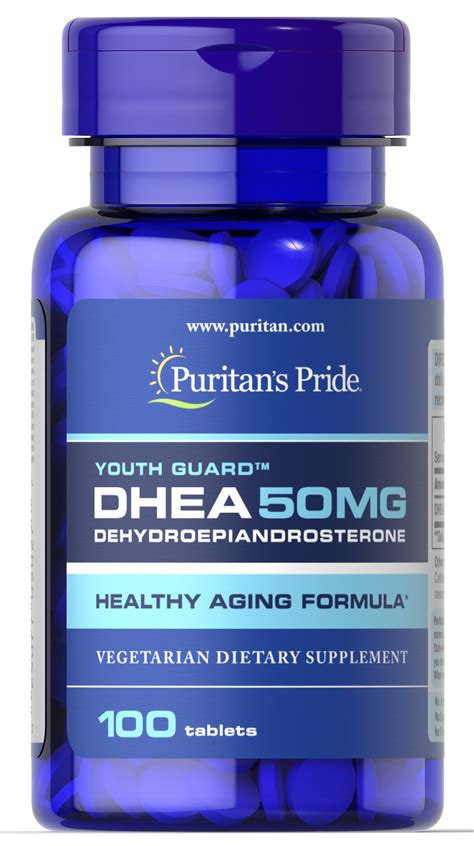 puritan s pride dhea 50 mg 100 tablets 25077050277 ebay