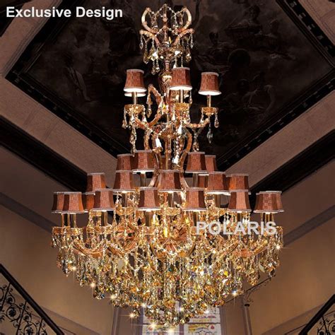 Hotel Lobby Chandelier Maria Theresa Crystal Chandeliers Large Luxury