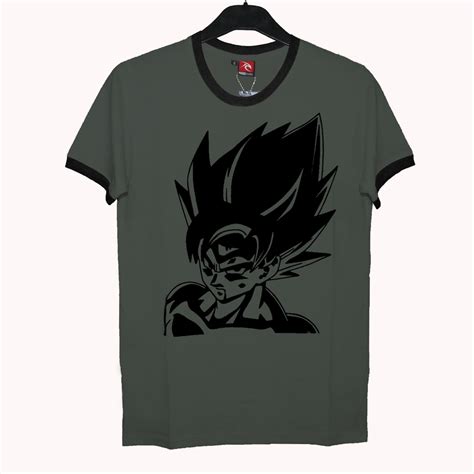 Jual Baju Kaos Rib Dewasa Dragon Ball Goku Setengah Badan Baju Pria