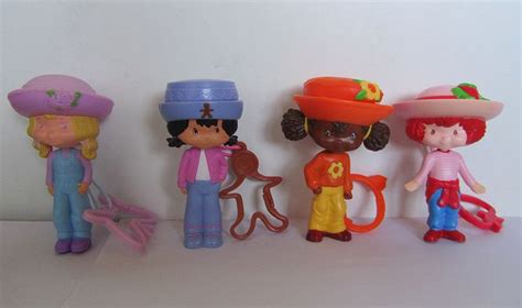 Strawberry Shortcake Mcdonalds Happy Meal Toys Nostalgic Toys Happy