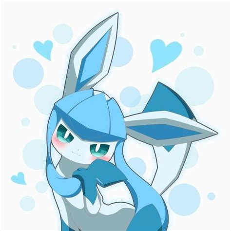 Extremely Cute Glaceon Pokemon Eeveelutions Cute Pokemon Wallpaper
