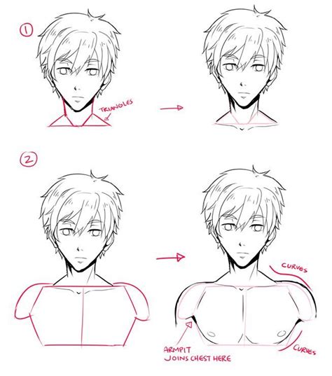 Do anime characters even have lips? For male characters, the important part is the upper body, so let's continue on to my favorite ...