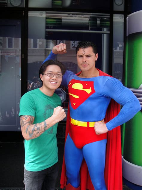 Chinese Clark Kent And Superman Me And Supes In Hollywood Flickr