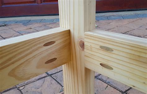 Wood Joinery Pocket Joint Quiet Corner