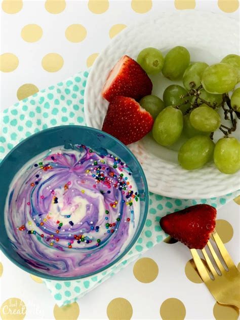 Rainbow Unicorn Fruit Dip Recipe That Will Make You Smile Recipe