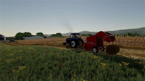 Gehl 1310 Round Baler V10 Fs22 Farming Simulator 22 Mod Fs22 Mod