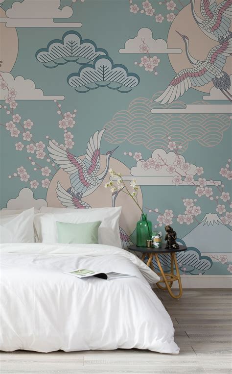 Astounding 45 Beautiful Bedroom Wallpaper Decorating