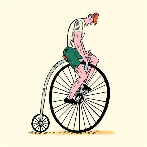 New Yorker Two Wheels Good — Cvy Illo